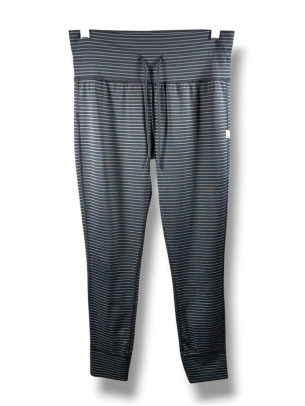 Vuori Striped Jogger in Black Grey Size M